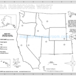 Usa Regions – West Within Western States Map Usa Printable