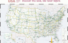 Usa Road Map pertaining to USA Road Map Printable
