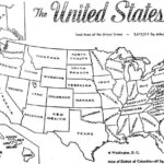 Usa United States Sketch Blank Map Glossy Poster Picture Photo Regarding Printable Black And White Usa Map