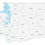 Washington County Map   Gis Geography Inside County Map Of Pacific Northwest USA