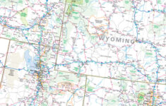 Western United States Map Rand Mcnally intended for Driving Map of Western USA