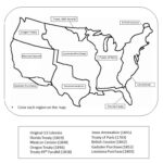 Westward Expansion Map Activities   Etsy Intended For Expansion Of Usa Map Printable